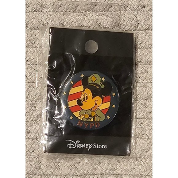 New Disney Mickey Mouse NYPD & FDNY Pins - Picture 2 of 5